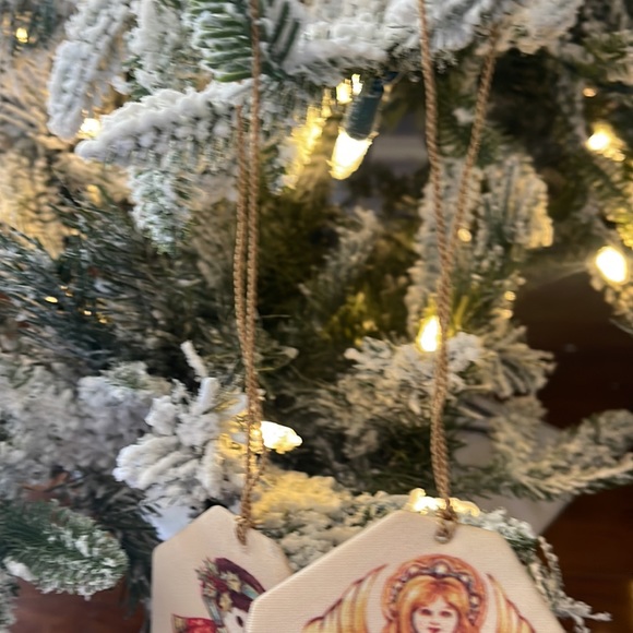 Vintage Avon Ornaments Set of 2 - Picture 4 of 7